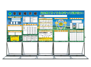 システム安全掲示板（連結式）