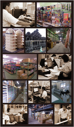 安全・保安用品、建設・土木資材等の販売